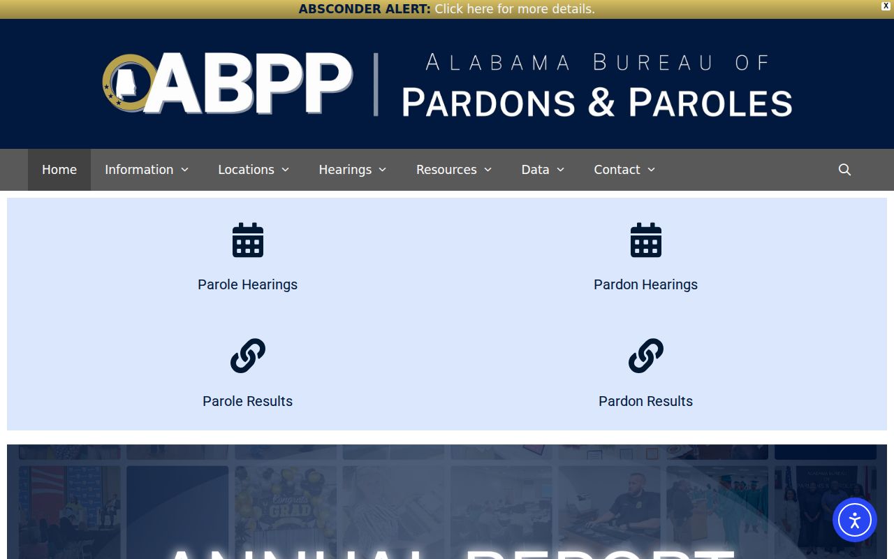 Coffee County parole and probation ABPP supervision lookup
